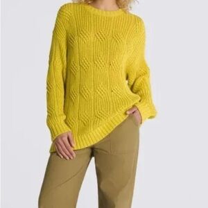 Vans Suzie Cable Crew Sweater Women’s Size X-Large